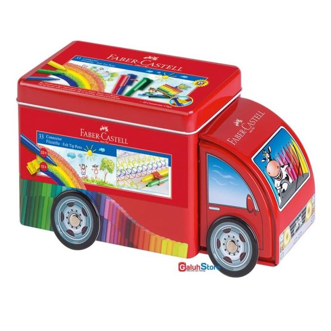 

Faber Castell Connector / Spidol Creative Truck Isi 33