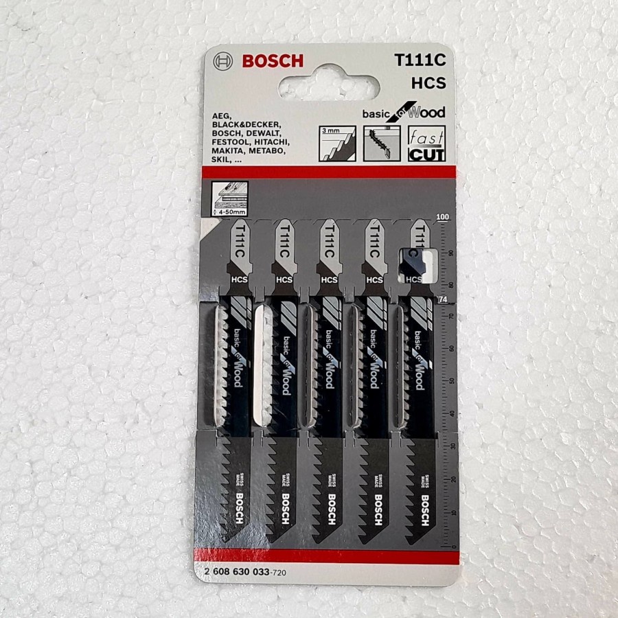 Mata Jigsaw Mata Gergaji jigsaw blade kayu Bosch T111C