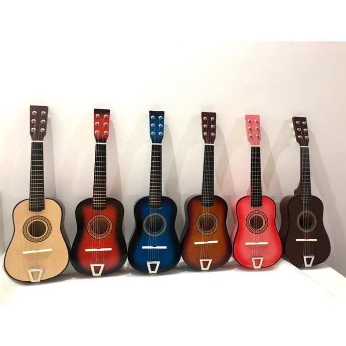 GITAR MINI AKUSTIK SENAR 6 GITAR KECIL