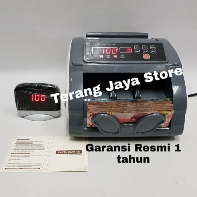 

Mesin Hitung Uang Promaxi LD-10VM Alat Hitung Uang Promaxi LD-10VM