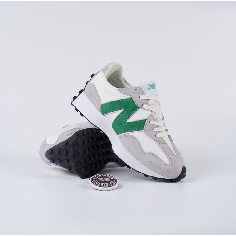 Sepatu New Balance 327 White Green