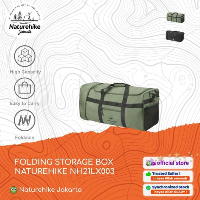 TAS / KOPER / TRAVEL BAG LIPAT PORTABLE CAMPING NATUREHIKE NH21LX003