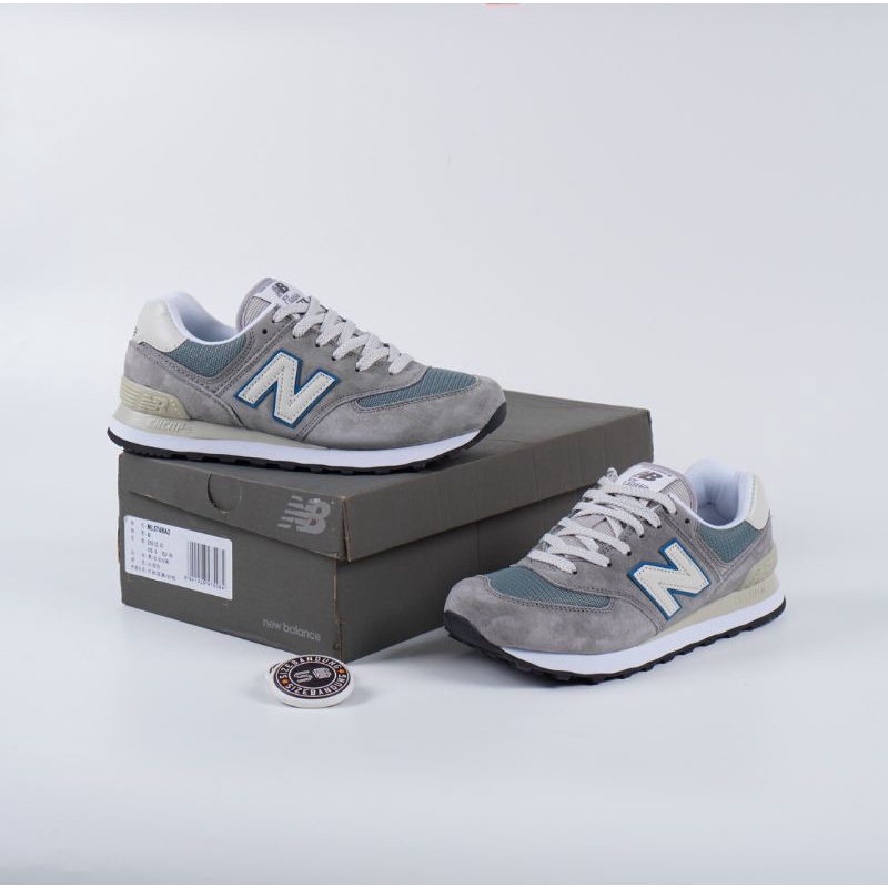 Sepatu New Balance 574 Steel Grey