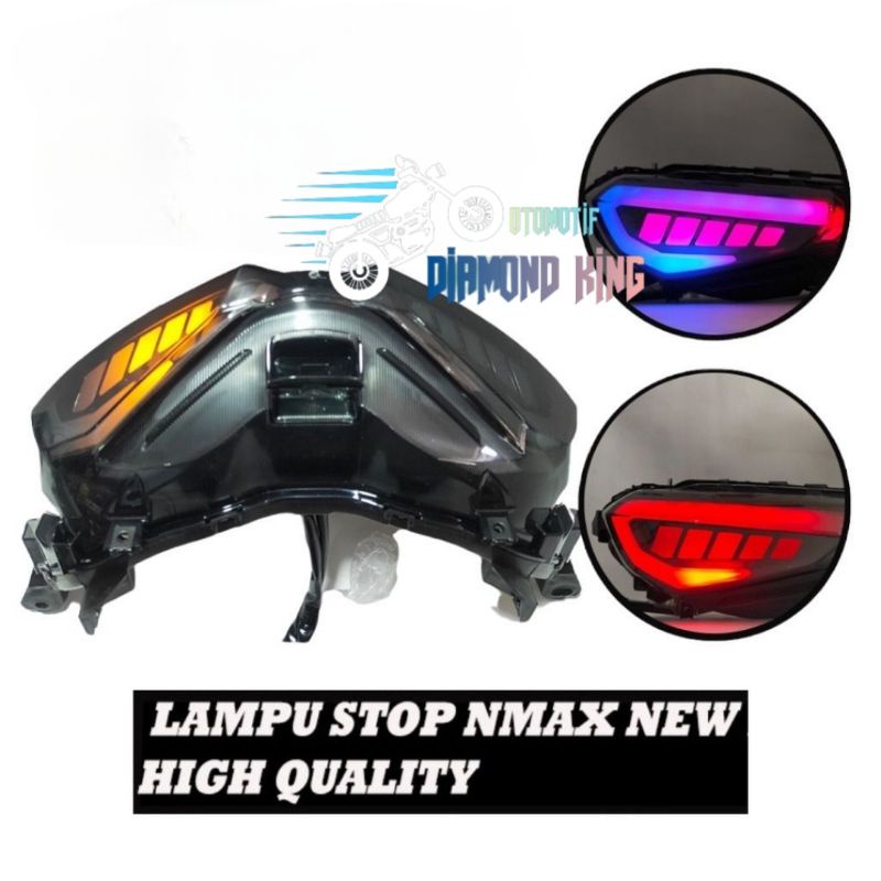 Lampu Stop Xcase N-Max New 3 in 1 Lampu Stop Belakang Nmax New 2020 Stoplamp Nmax Xcase Best Quality