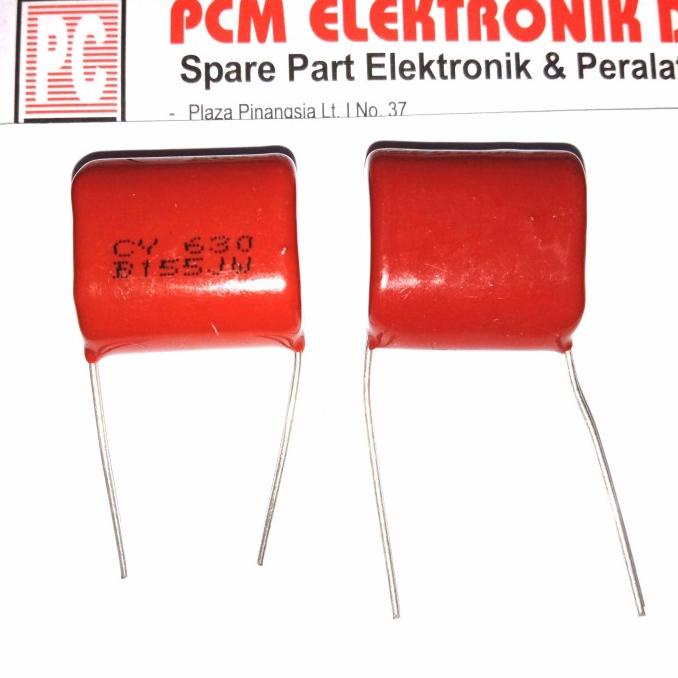 155J630V 155J 630V 155 J 630 1.5uF Mylar Capacitor Kapasitor Milar pcmelektrob9090