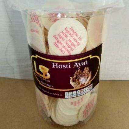 

Hosti ayat isi 200 Roti Perjamuan Kudus