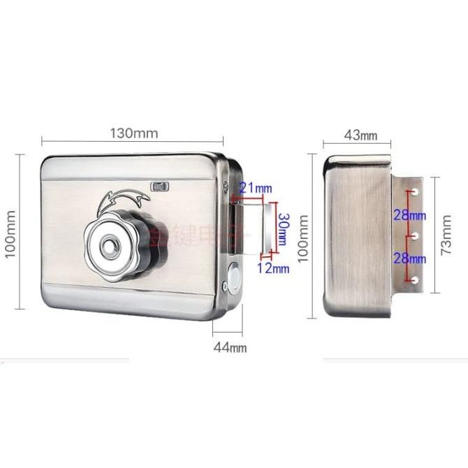 Solenoid Pintu Utama Rumah (Electronic Door Lock)