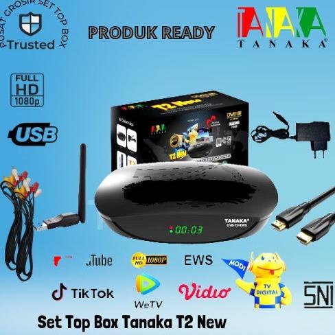 Ready Stb Tanaka Set Top Box Tv Digital Dvb T2 Tanaka Type T2 New