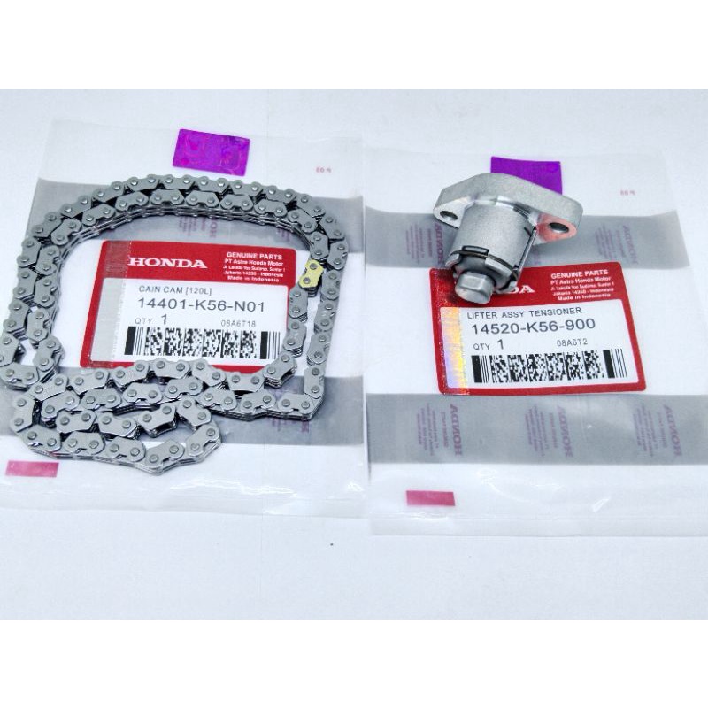 RANTAI KETENG+TONJOKAN KETENG K56 CB150R NEW LED-CBR150 LED-SONIC 150