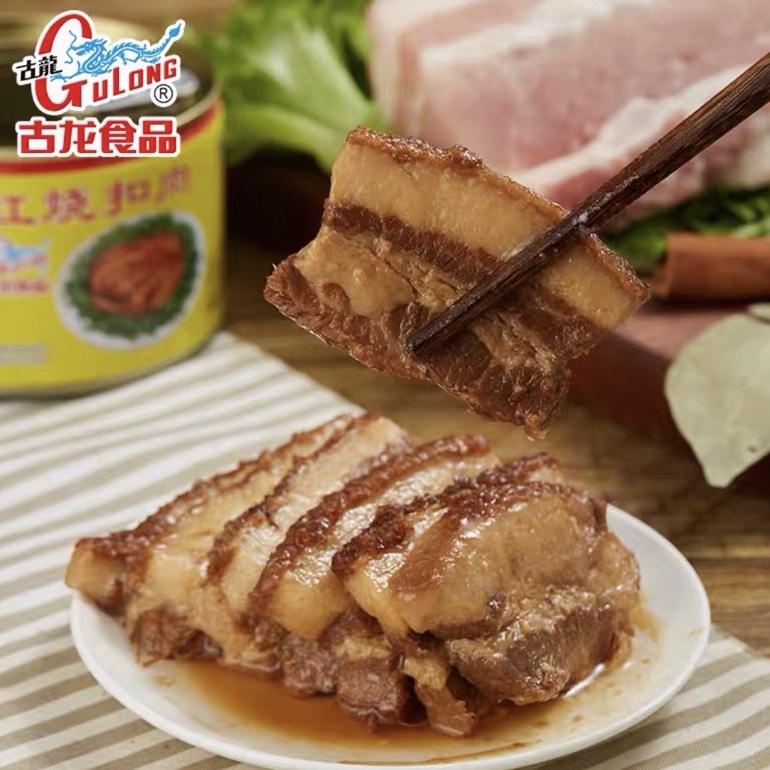 

GULONG STEWED PORK SLICED 383GR GULONG SAMCAN BAK DAGING SAMCAN KALENG GULONG KHAU BAK Best Seller