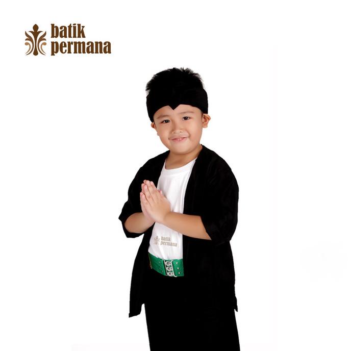 Pangsi sunda anak + ikat, baju adat sunda anak, pangsi sunda,kartinian