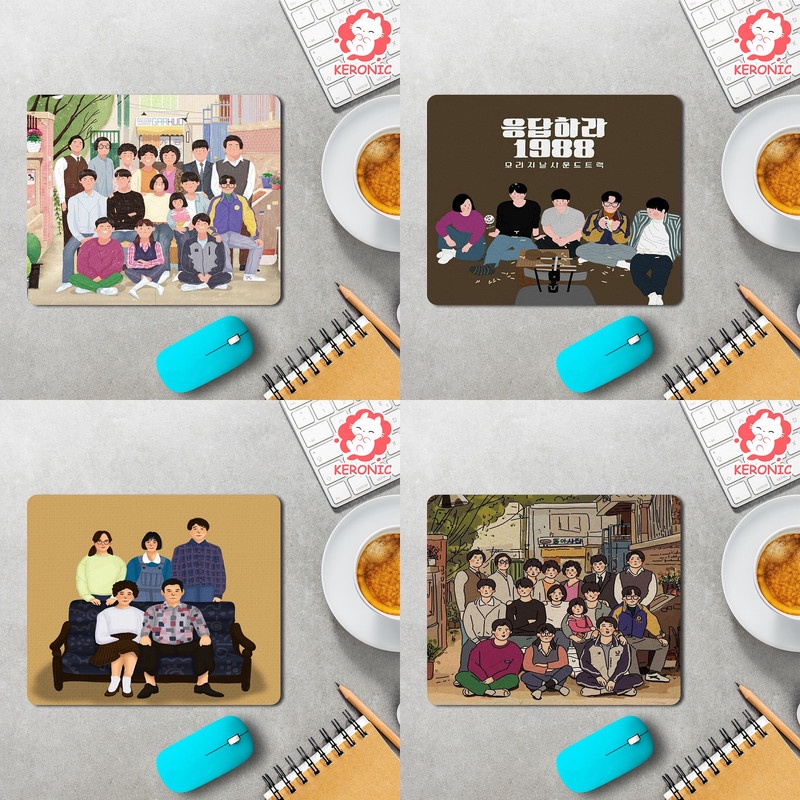 Mousepad Alas Mouse Pad Motif Drakor Drama Korea Reply 1988