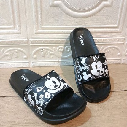 CUCI GUDANG BRAND MATAHARI Sandal Slip On Disney Sol phylon Sandal slop cewek N V D X Disney Dewasa Sandal Slide