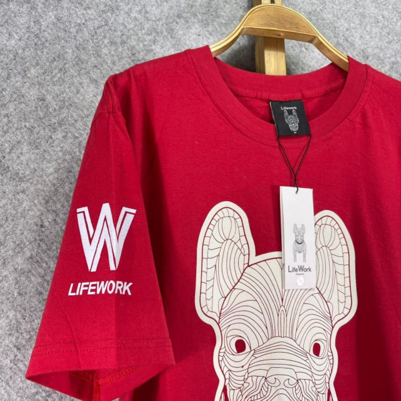 NEW!!! TSHIRT KAOS LIFEWORK PREMIUM FULLTAG AND LABEL