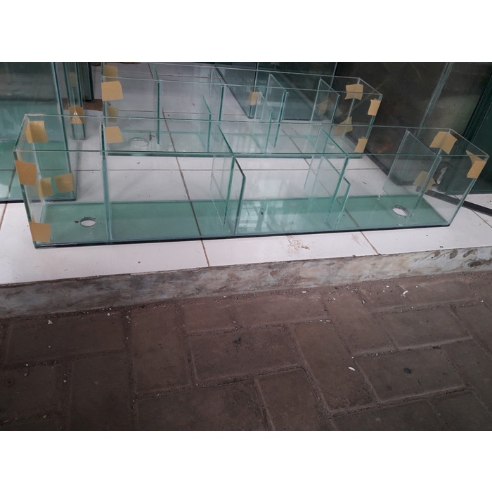 Filter Talang Kaca Aquarium / Top Filter 100X15X20