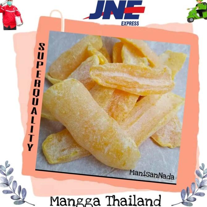 

Manisan mangga thailand/ mangga kering 500 gram