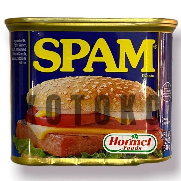 

Daging Kaleng Hormel SPAM Classic / SPAM Ham USA 340gr Best Seller