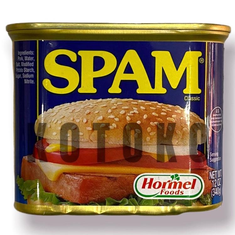 Daging Kaleng Hormel SPAM Classic / SPAM Ham USA 340gr Best Seller