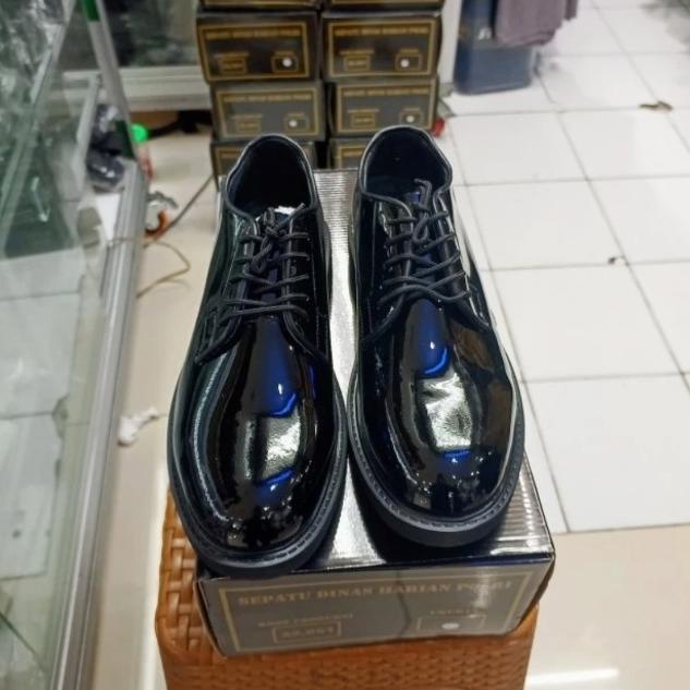 SEPATU PRIA SEPATU PDH POLRI ASLI JATAH PEMBAGIAN KUALITAS ORIGINAL EL09I09A82L