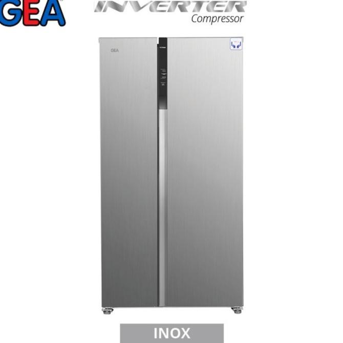 Gea Kulkas Side by side G2D-563 / G2D 563 / G2D563 INOX jabodetabek