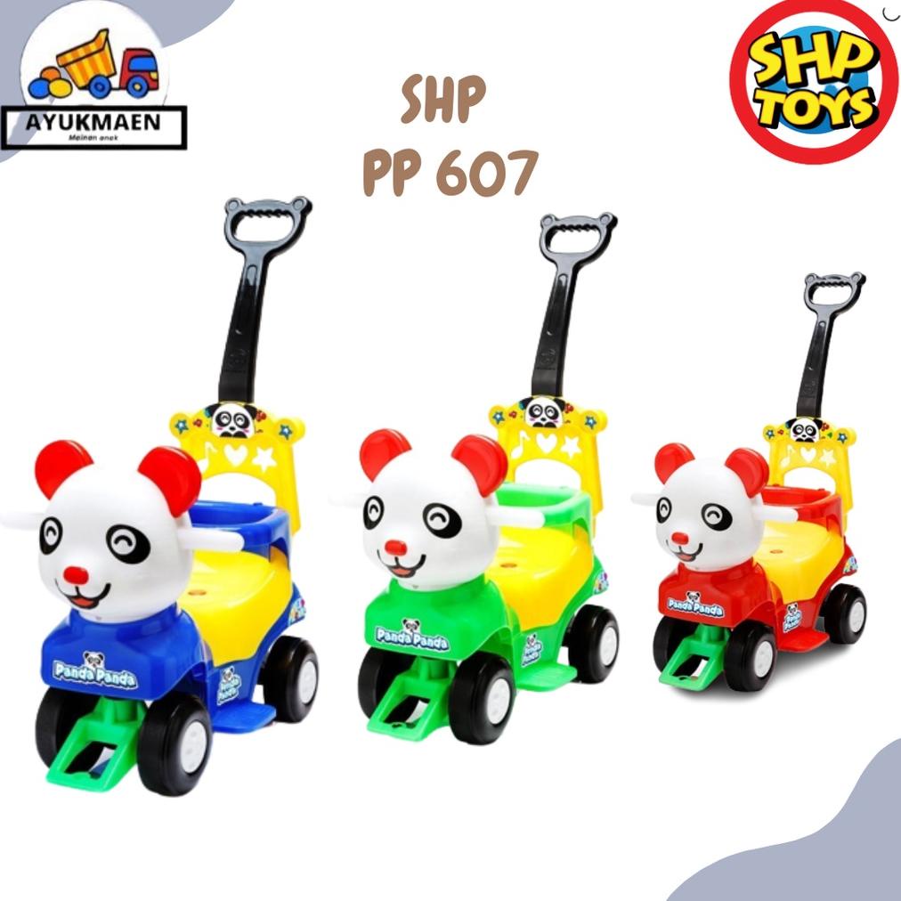 Mainan Anak Mobilan Dorong Mobilan Duduk Anak Karakter Panda PP 607