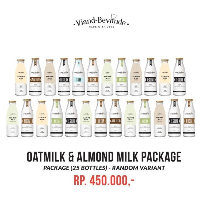 

OATMILK and ALMOND MILK PACKAGE (BACA DESKRIPSI)