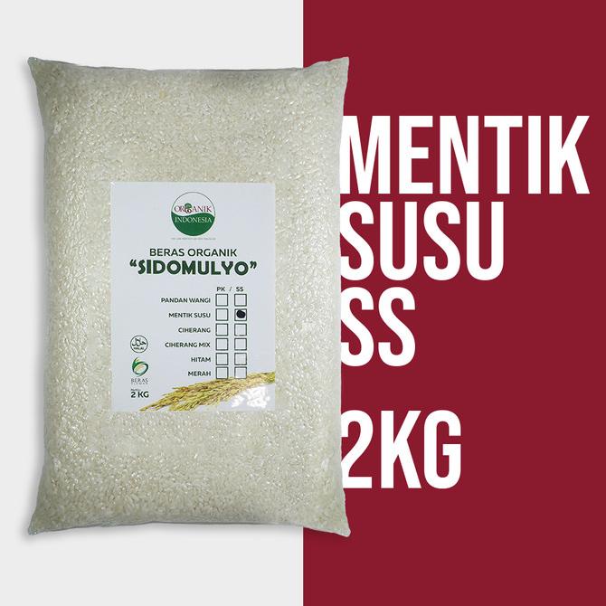 

Beras Organik / Organic Rice Mentik Susu 2kg Sidomulyo (Rendah Gula)