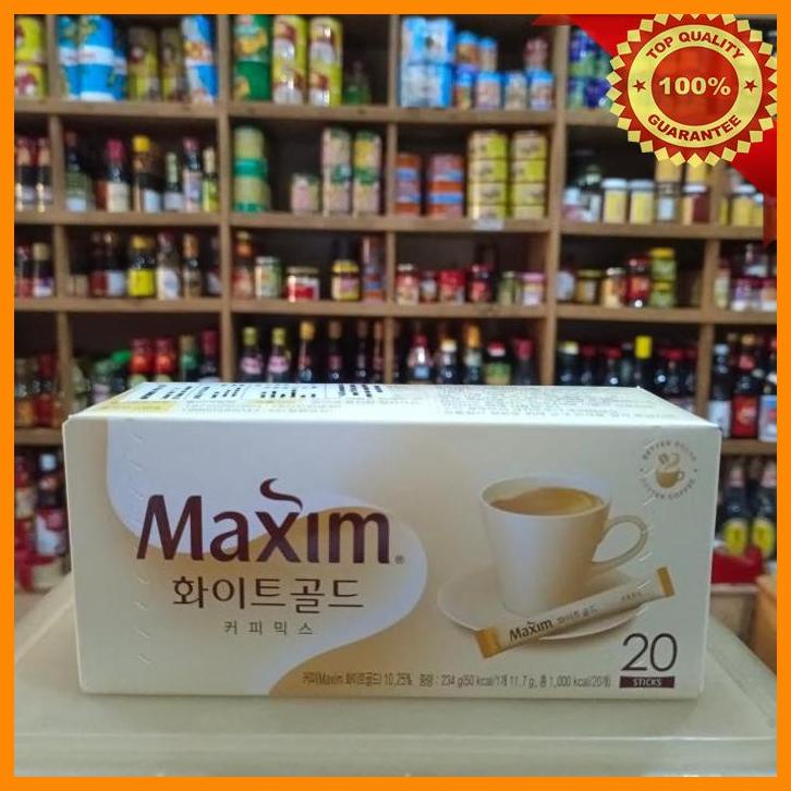 

(SUHA) MAXIM WHITE GOLD COFFEE MIX 20STIK*11.7GR