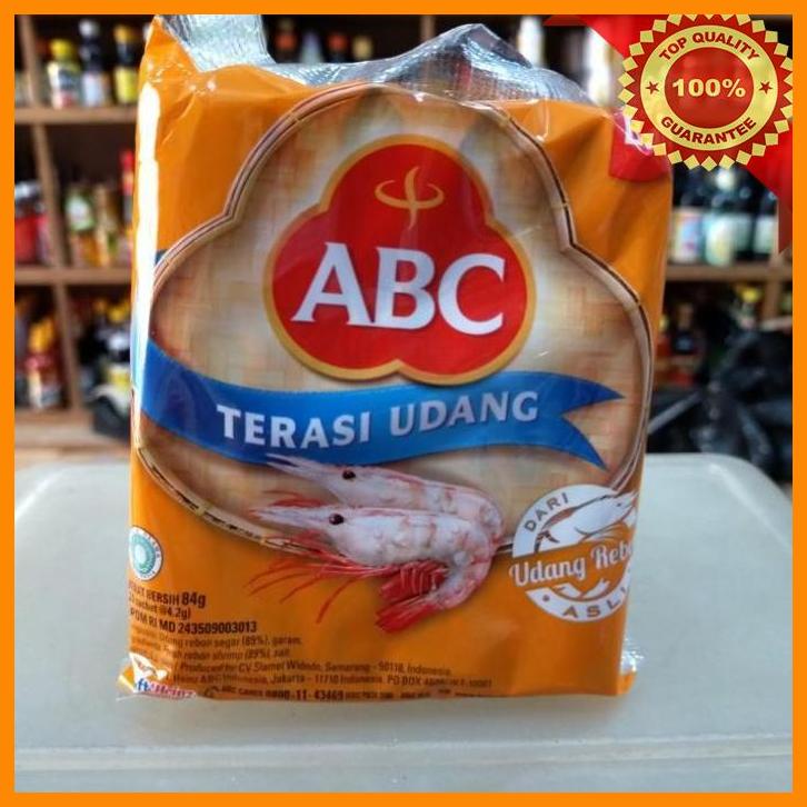 

(SUHA) ABC TERASI UDANG 84GR (20SACHET @4.2GR)