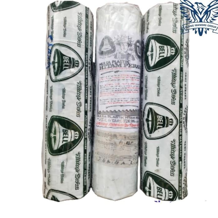 Best Seller Mulsa Hitam Perak Bell 8 Kg Lebar 120 Cm Panjang 250 Meter