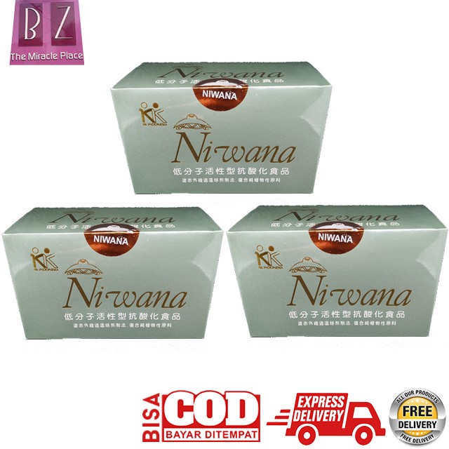 PROMO MURAH NIWANA SOD 3 BOX | SUMBER ANTIOKSIDAN PRODUK JEPANG
