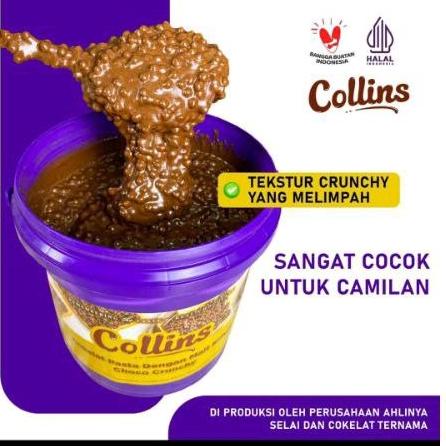 

SALE COLLINS COKLAT CRUNCHY SELEI COLLINS COKLAT CRUNCHY 1KG FRA956