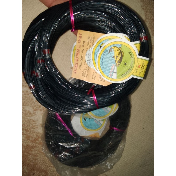 Senar Perlon 90 Lbs Perlon Hitam ORI | Senar Pancing Hitam