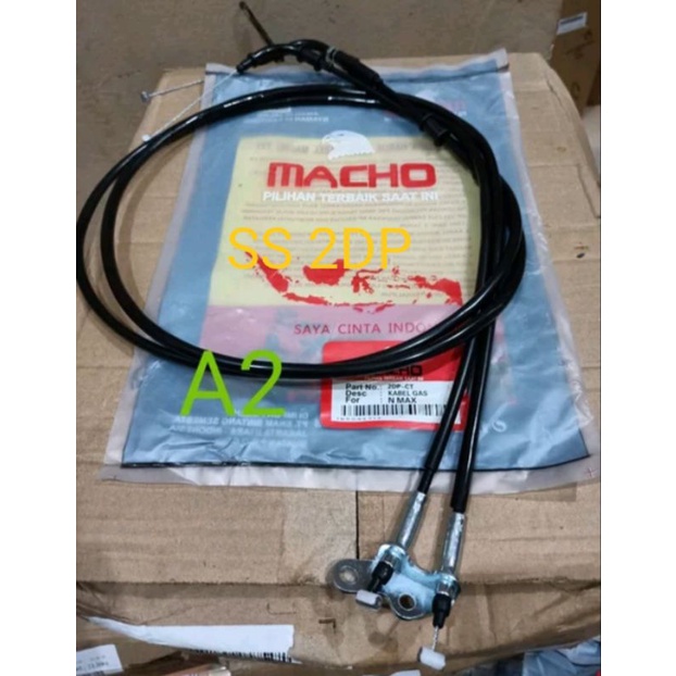 cable throttle tali kabel gas n max old lawas BMpart