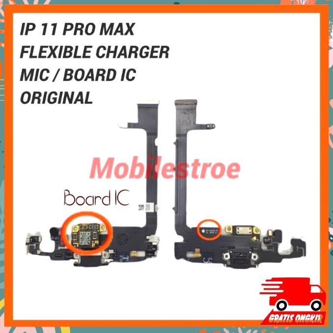 Flexible Konektor Charger Board - Mic - Ic Iphone 11 Promax Ory