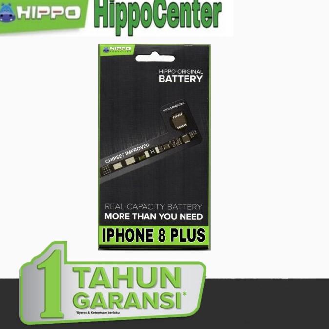 Hippo Baterai iPhone 8 PLus baterai hippo iPhone8 Plus original Hippo