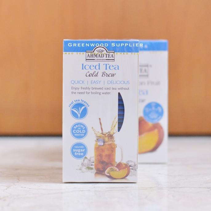 

Ahmad Tea Peach & Passion Fruit Ice Tea Cold Brew - 20 Tea Bags tab02