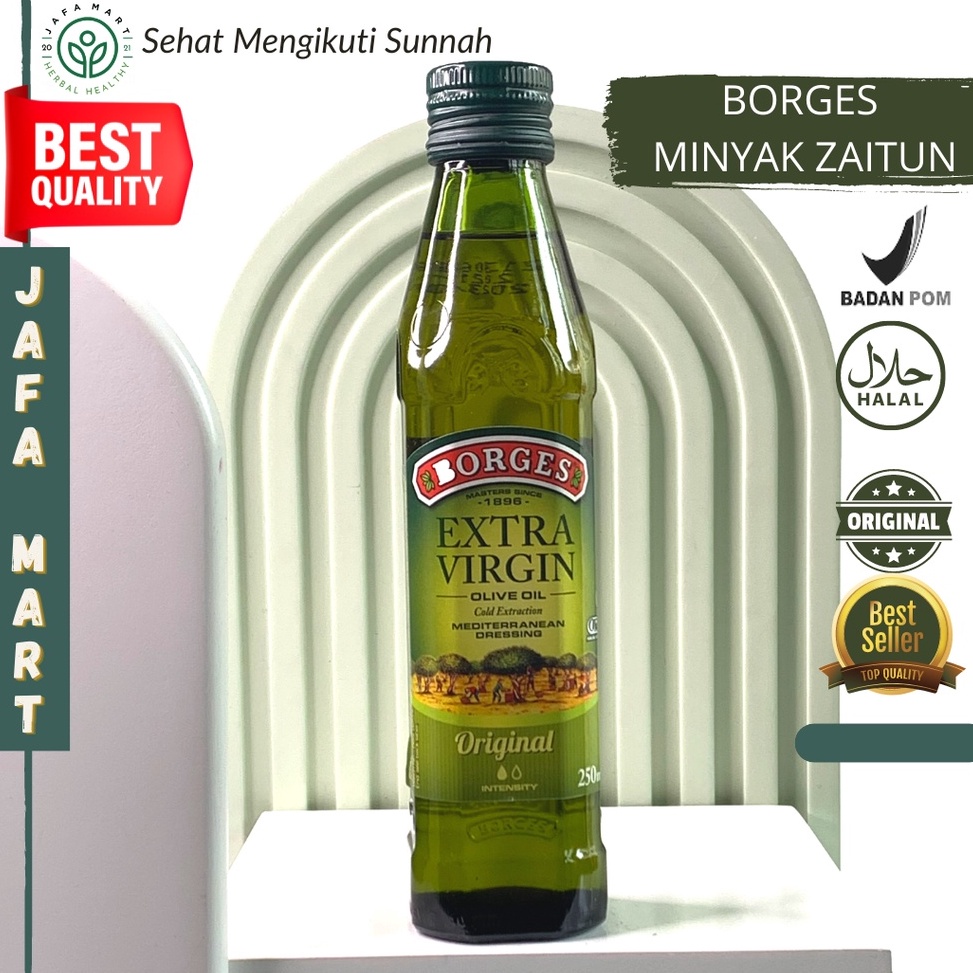 

Diskon Borges Minyak Zaitun Borges Extra Virgin Olive Oil - MINYAK OLIVE 125ML 250ML 500ML Halal 98