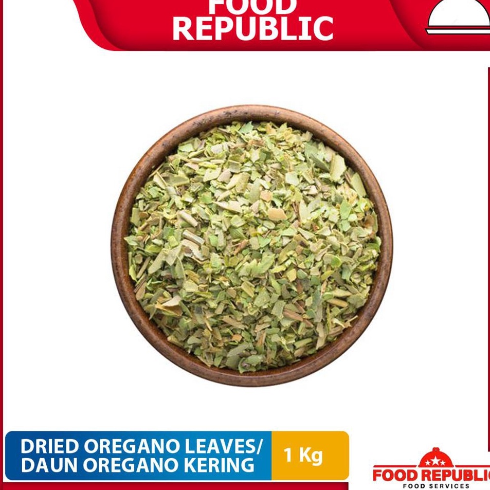 

♪↔✴❆ Dried Oregano Leaves 1 Kg Daun Oregano Kering Halal Topping Makanan Asli Best Product