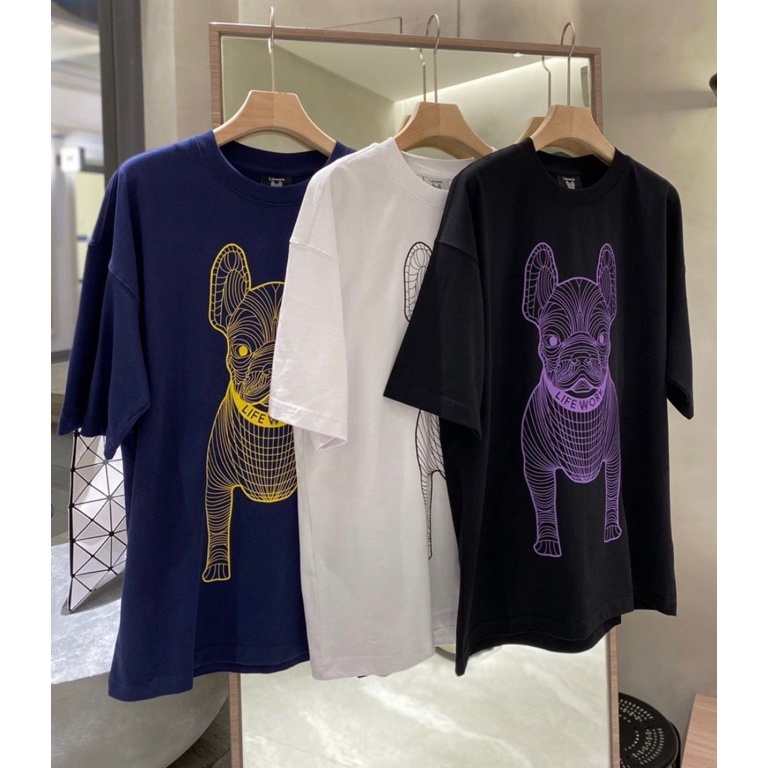 (Y㊛4Q㊚) DOG LIFEWORK - KOREA KOREAN BRAND DOGGY PASANGAN FAMILY KELUARGA AYAH ANAK KIDS KAOS TSHIRT 
