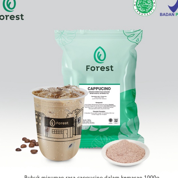 

Terbaru CAPPUCCINO Bubuk Minuman Powder - FOREST Bubble Drink Best Produk