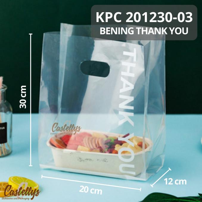 

Kantong Kresek Tas Plastik KPC Thank You Shopping Goodie Bag Import