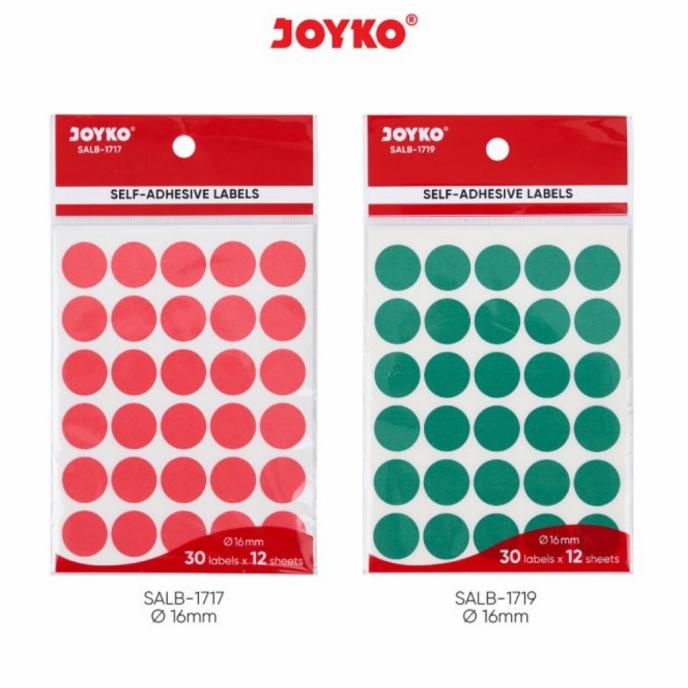 

label bulat warna stiker sticky notes