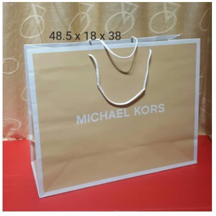 

Paperbag Michael Kors Size 48.5 asli michael kors kantong kertas