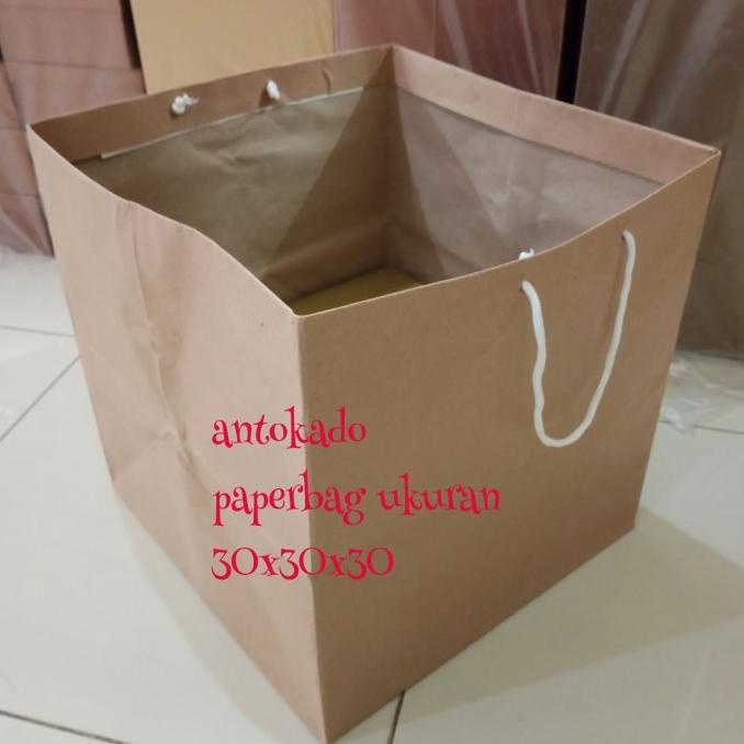 

paperbag ukuran 30x30@12pcs