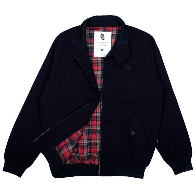 Russ Jaket Harrington British Black