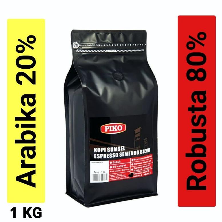 

Kopi Espresso A2R8 1kg Semendo Blend Premium Petik Merah Biji Kopi Bubuk Best Seller