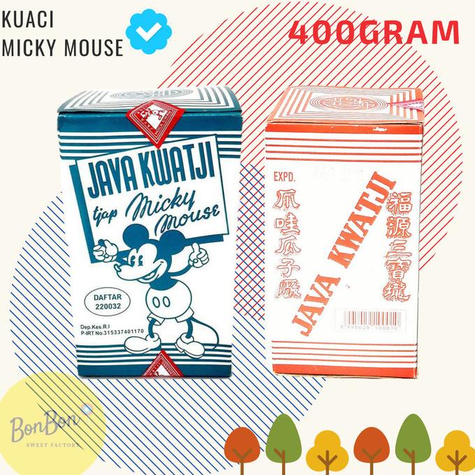 

KUACI MICKY MOUSE / KWACI JADUL MICKEY MOUSE JAVA KWATJI 400 GRAM