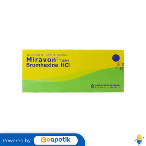 MIRAVON 8 MG BOX 100 TABLET