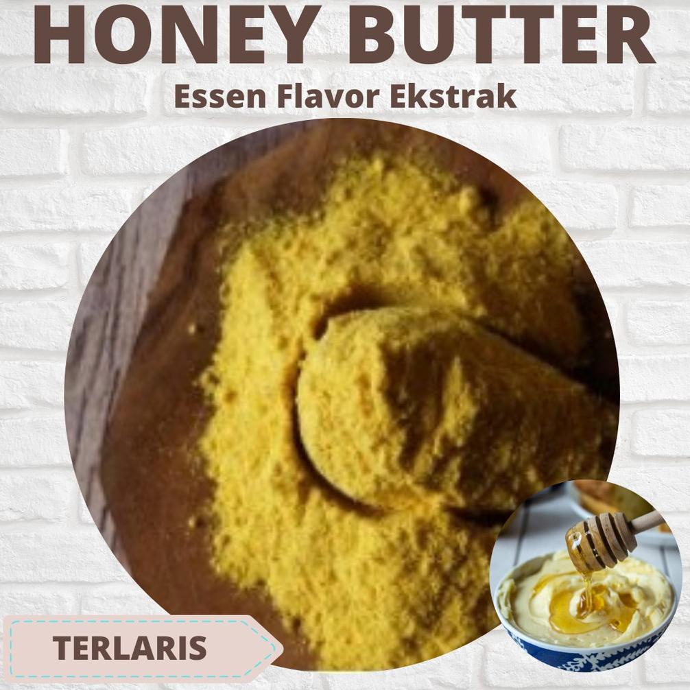 

Bubuk Mentega Madu 500gr Pure Efe Essence Flavour Ekstrak 1/2 kg Honey Butter Essen Flavor Extract Esen Flavor Extract Pure Murah Terbaik Bubuk Esenses Minuman Murah Supplier GAFI Bandung Cookies Cake Minuman Eskrim HALAL FOOD GRADE NO GULA NO CREAMER